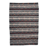 7x10 Contemporary Striped Kilim Area Rug, 204x300Cm