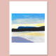 Pastel Sunset A4 Australie coucher de soleil paysage