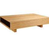 “Feo” oak coffee table