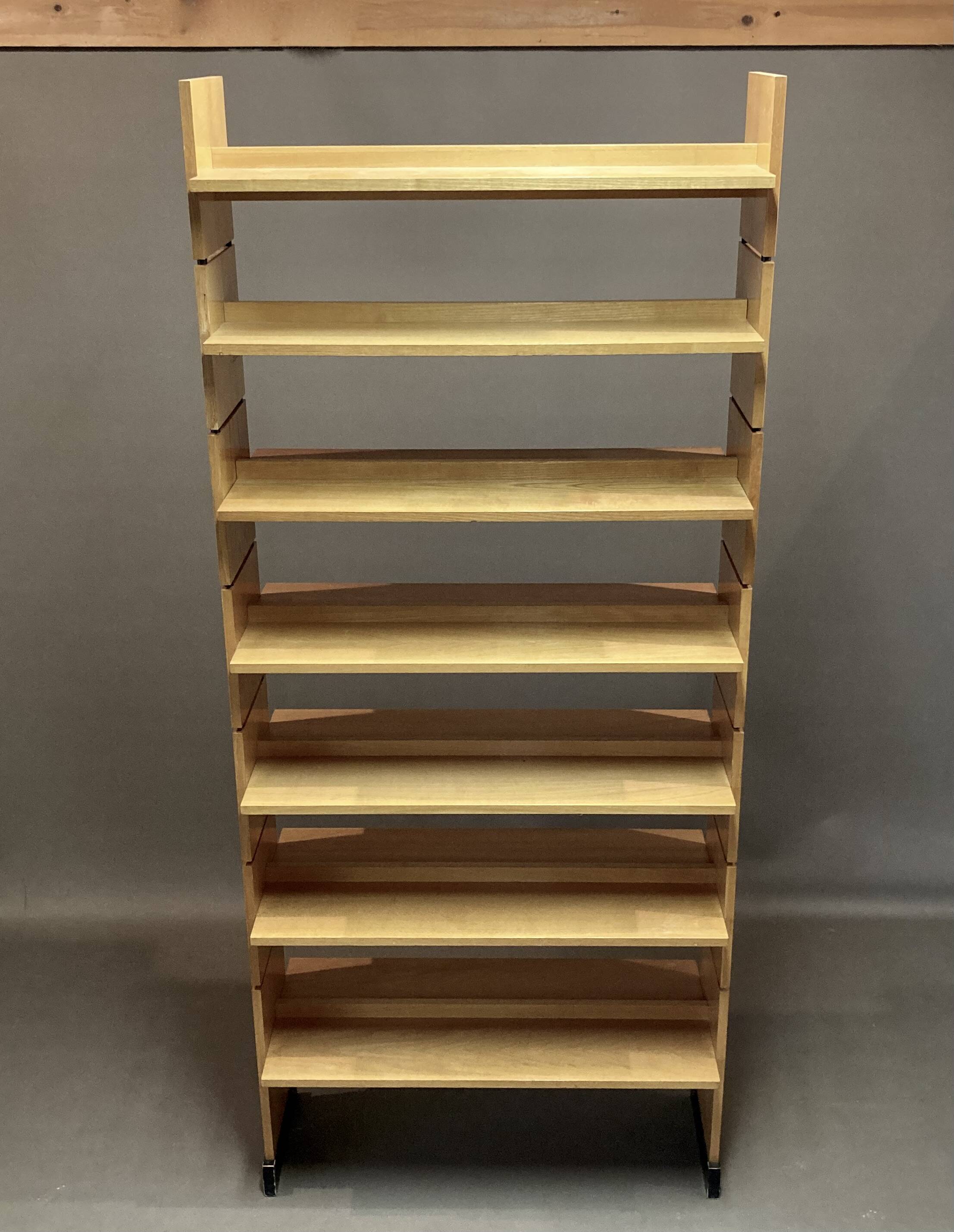 Claustra bookcase 235 cm modular design 1950.