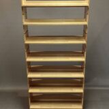 Claustra bookcase 235 cm modular design 1950.