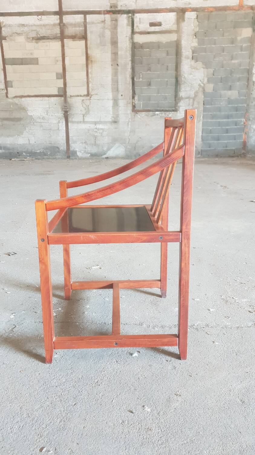 Paire de fauteuils scandinave 1980