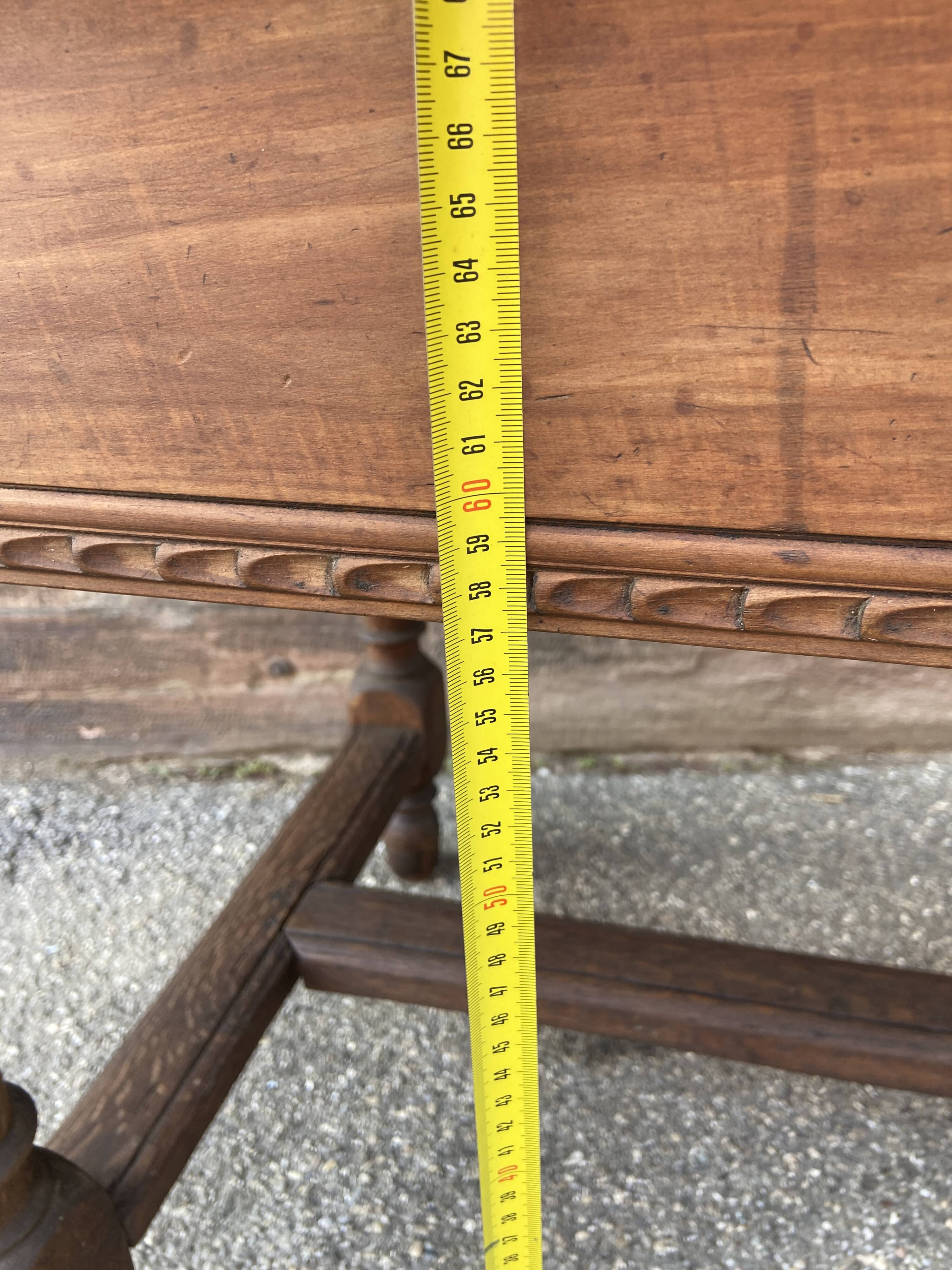 Large antique farmhouse table