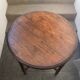 Wooden pedestal table from the 30s/40s