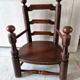 Brutalist children's armchair