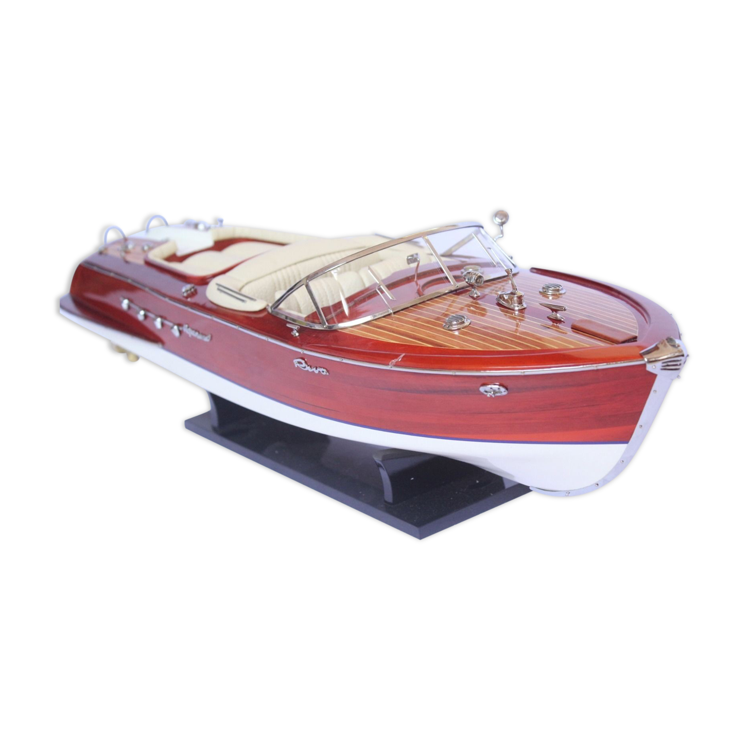 Model wooden boat Riva Aquarama 50 cm