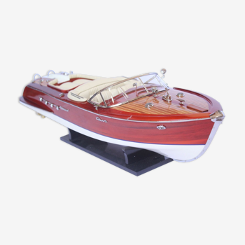 Maquette bateau en bois Riva Aquarama 50 cm