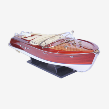 Model wooden boat Riva Aquarama 50 cm