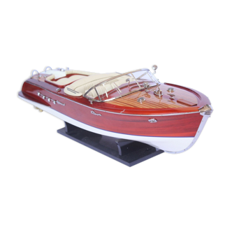 Model wooden boat Riva Aquarama 50 cm