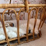 Rattan bassinet