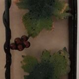 Vintage wrought iron mirror.