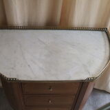 Half moon dresser in Louis XVI style