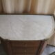 Half moon dresser in Louis XVI style