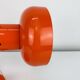 Vintage 70s orange spotlight wall light, space age