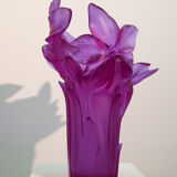 Daum vase Amaryllis collection in its original box