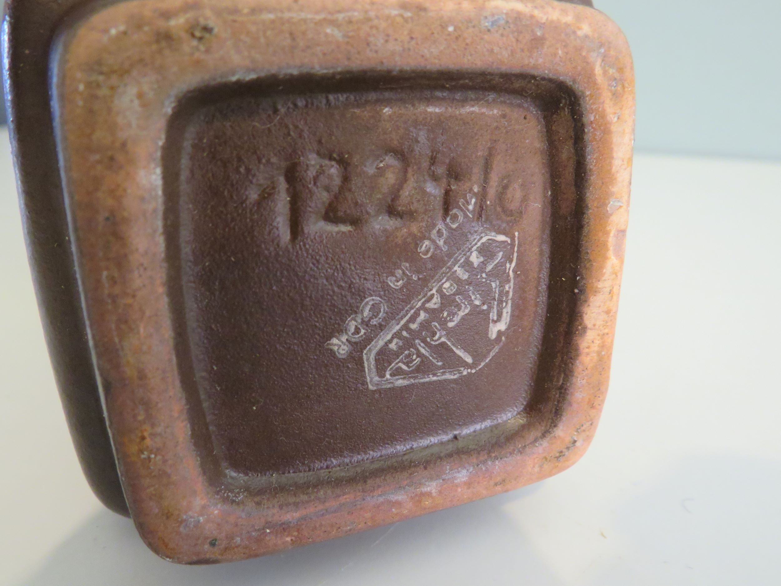 Fat Lava Strelha Ceramic Vase, GDR 1970