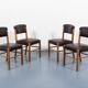 Chaises italiennes modernes du milieu du siècle, 1960