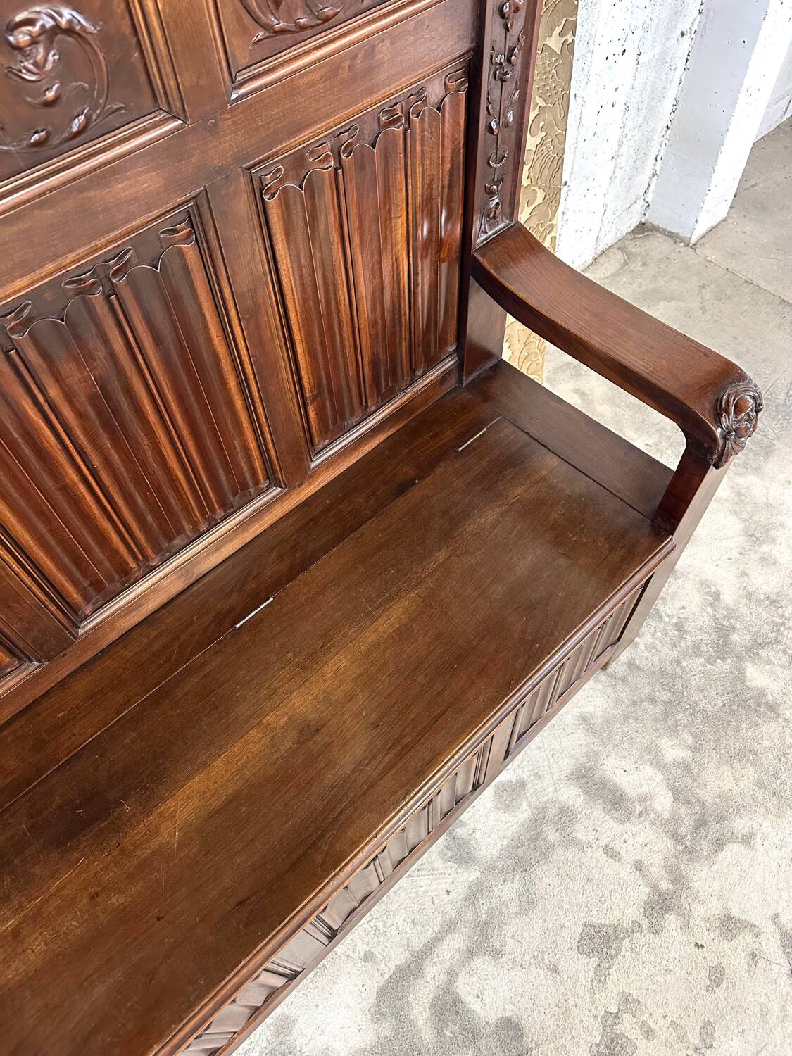 Renaissance style bank safe