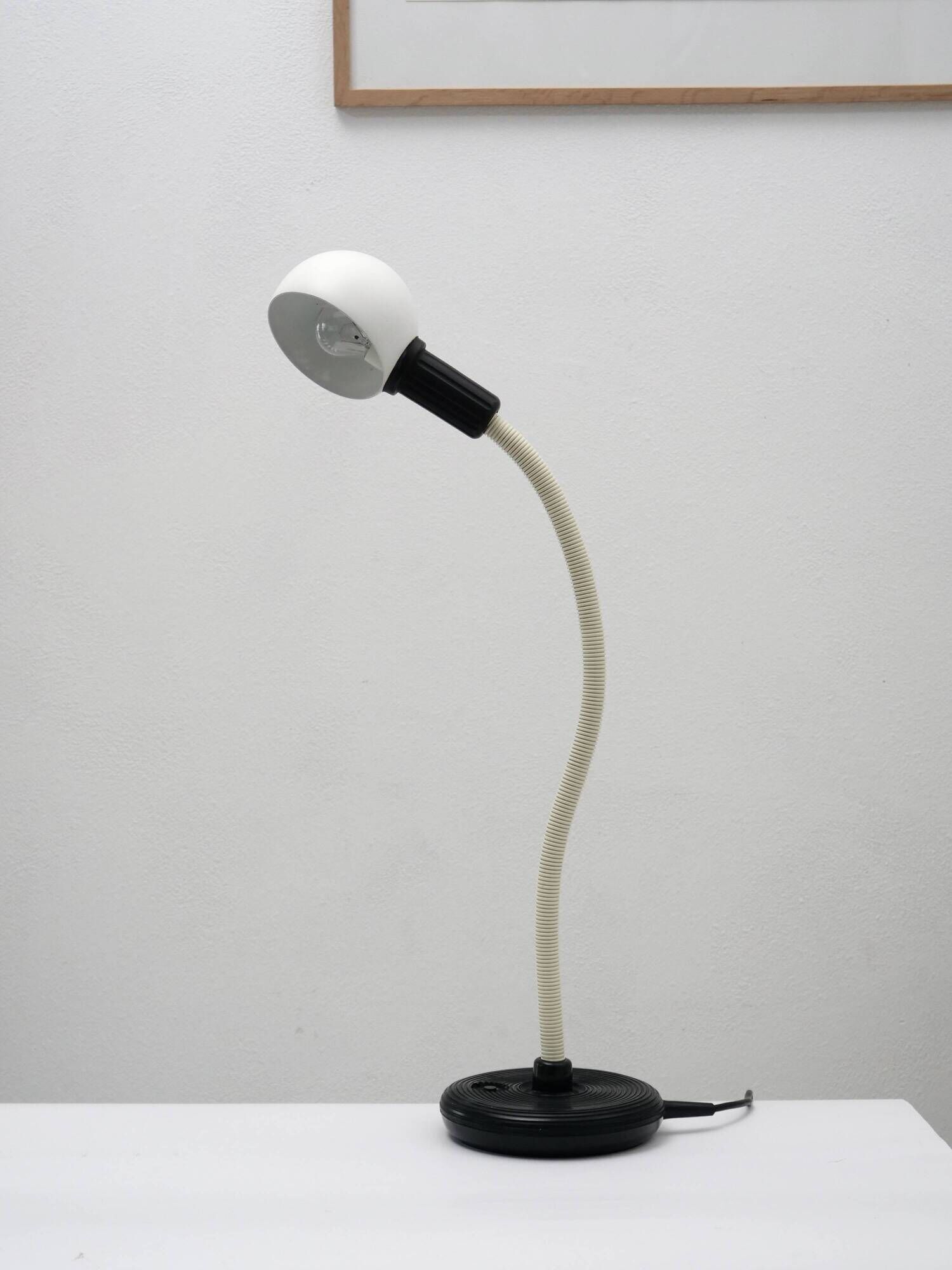 Flexible lamp Heibi Table Design Isao Hosoe for Valenti Italy 1970