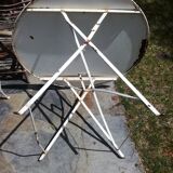 Old folding garden table