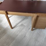 Modern oak veneer office