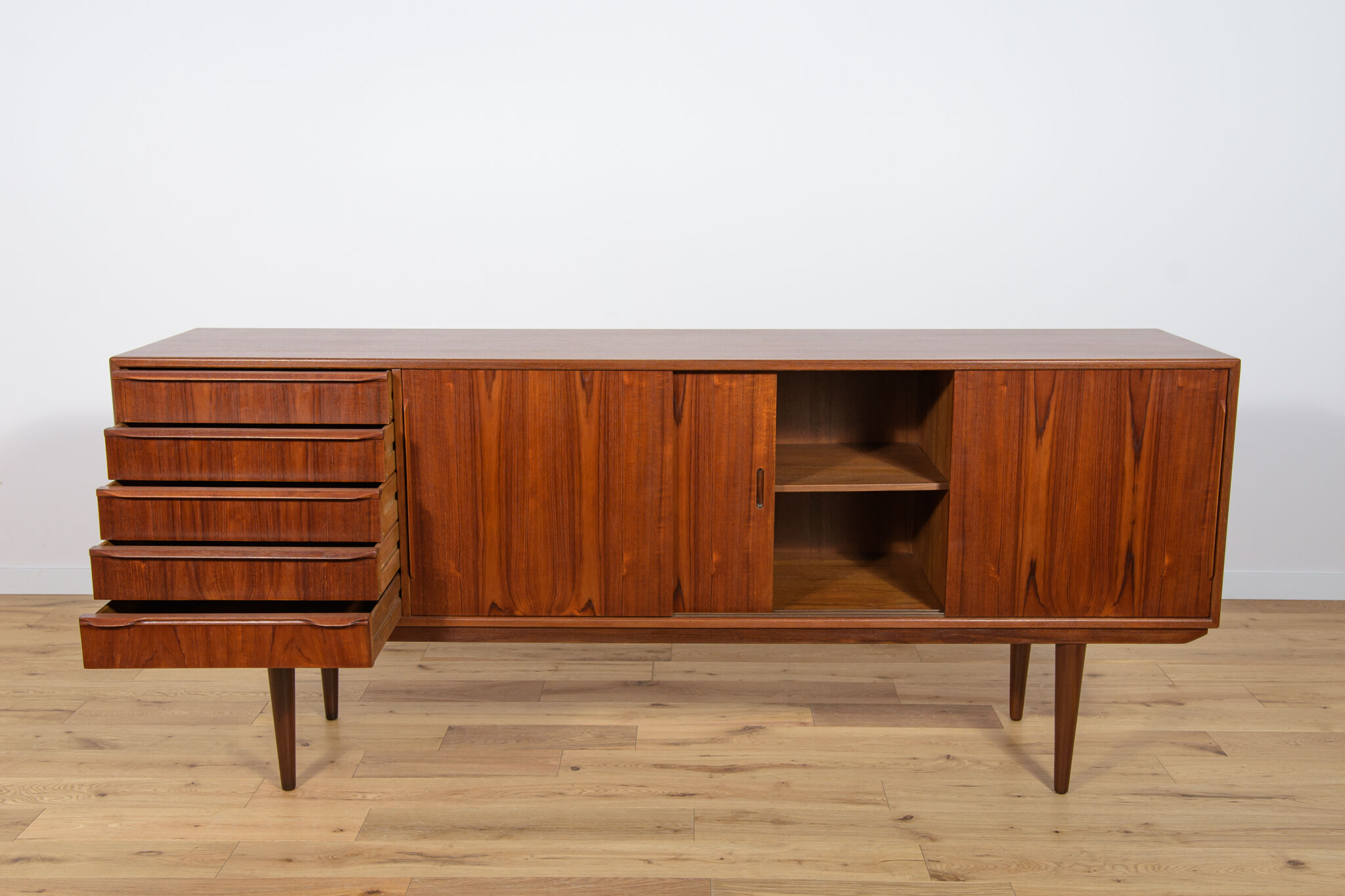 Mid-century danish teak sideboard, 1960s