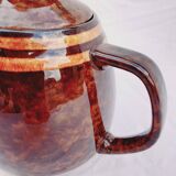 Théière en grès émaillé Vintage