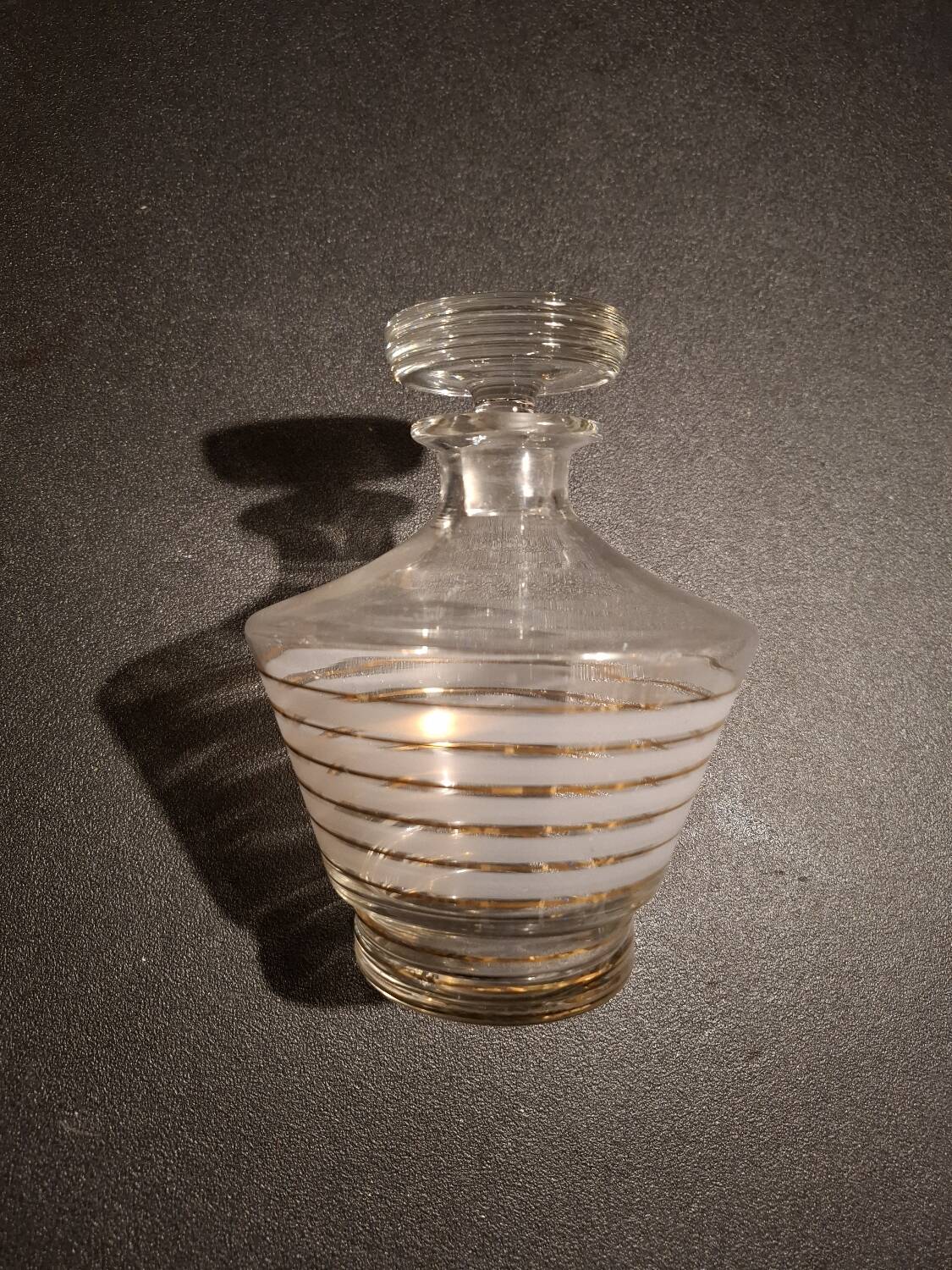 Art Deco liqueur carafe