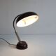 Lampe de bureau en métal avec anneau lumineux par Hala, Pays-Bas, années 1950