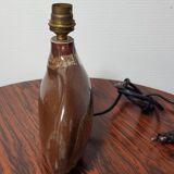 Ceramic lamp foot signed