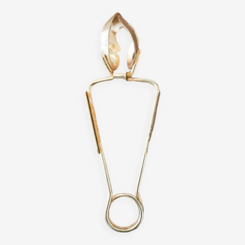 Lanvin snail pliers in gold metal