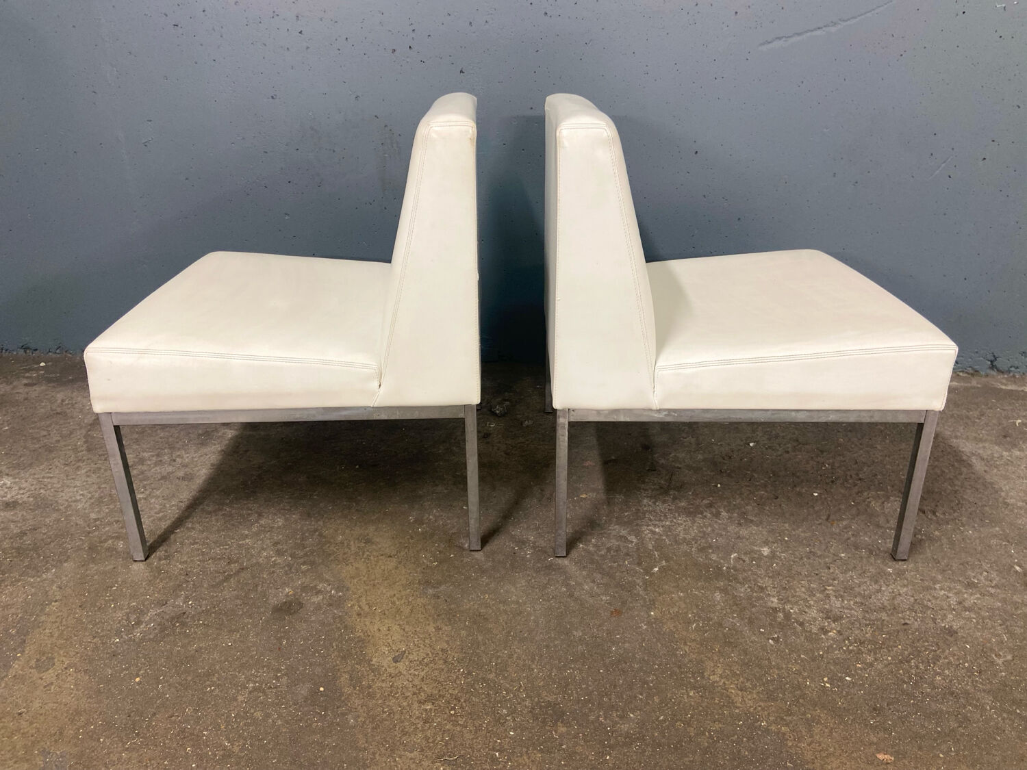 Pair of lounge chairs, circa 1970