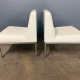 Pair of lounge chairs, circa 1970