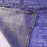 Blue Moroccan carpet - 190 x 350 cm