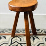 Brutalist tripod stool