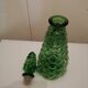 Italian bubbles glass carafe