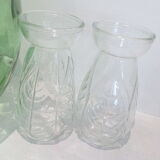 Hyacinth/bulb vase duo
