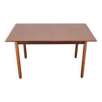 Table à manger extensible italienne des années 1970