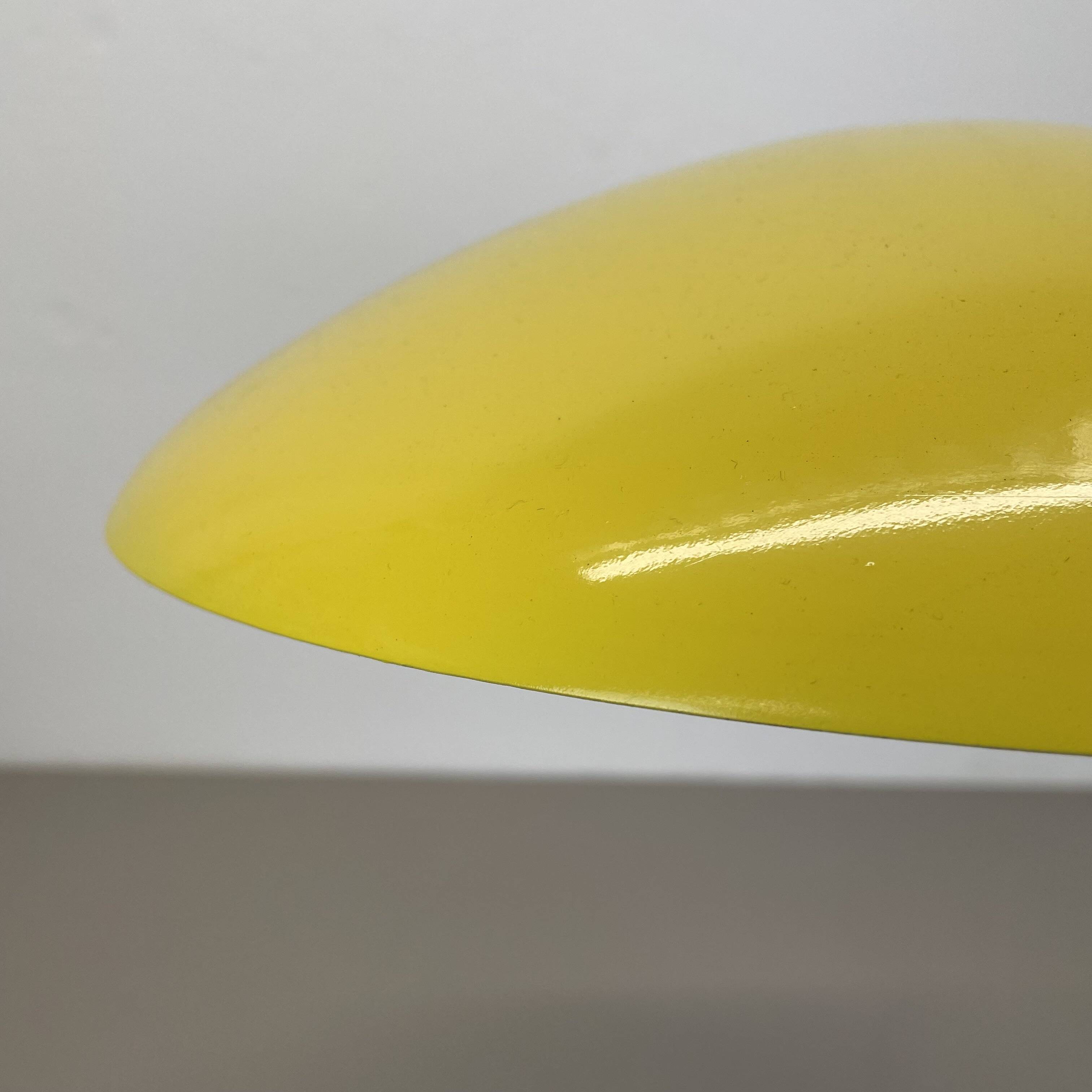 Original Modernist Yellow Metal Table Lamp by Cosack Leuchten, Germany 1960s
