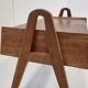 Vintage table 1950 compass feet