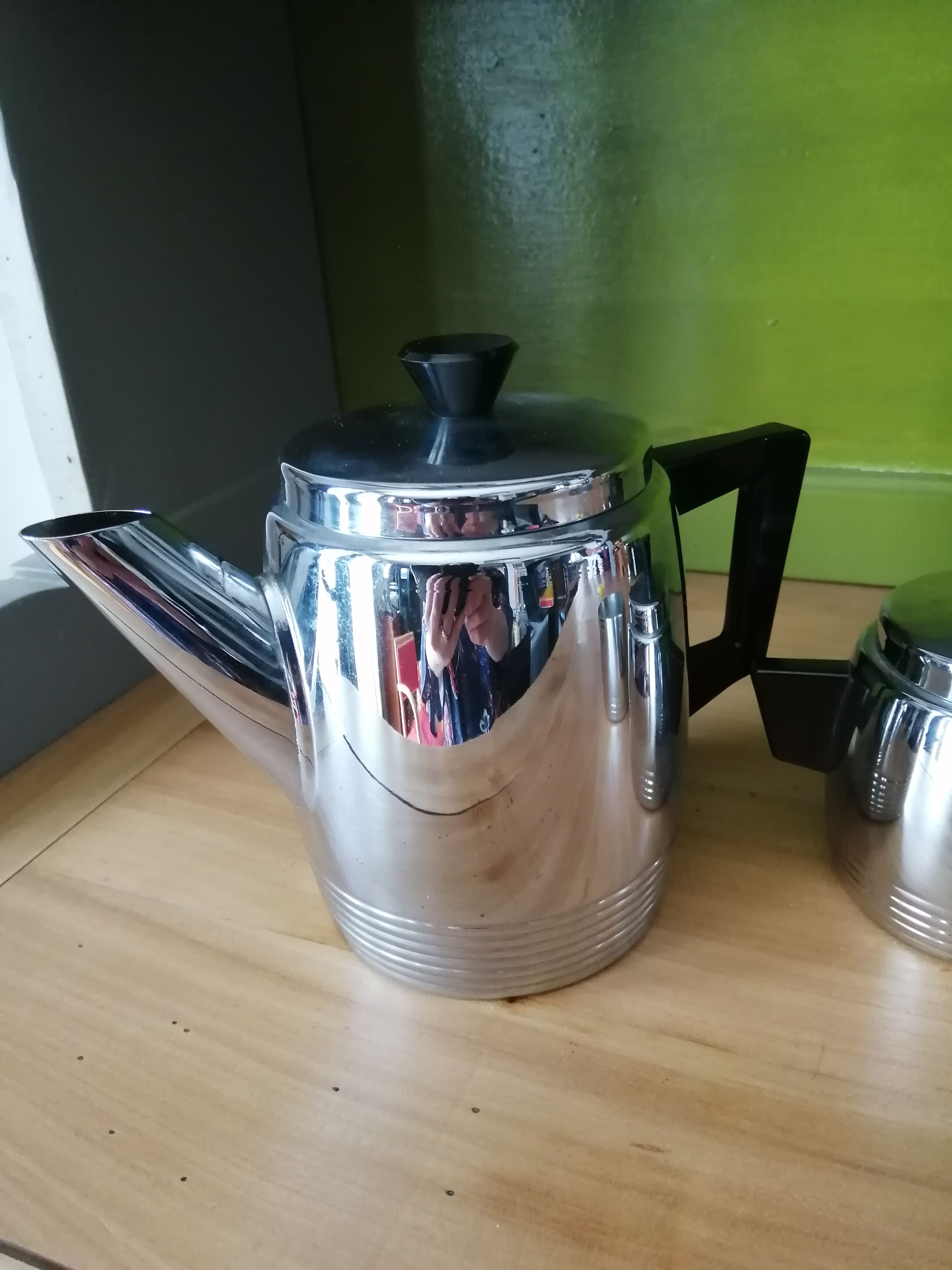 Sugar teapot and milk pot set