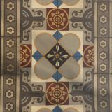 Coffee table in painted cement