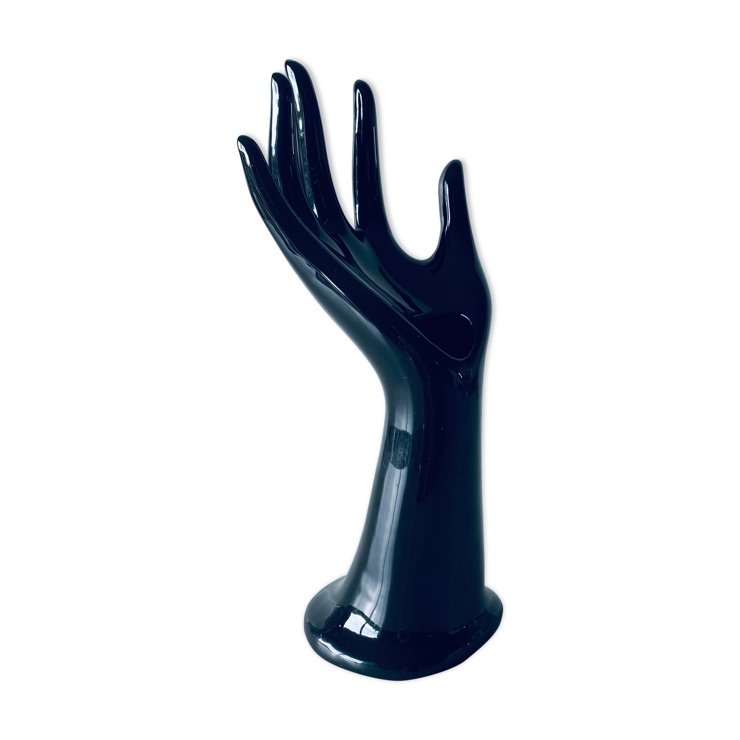 Hand vase and ceramic jewelry holder