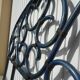 Vintage bamboo rattan headboard from the 80s.