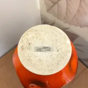 Vase vintage en céramique émaillée
