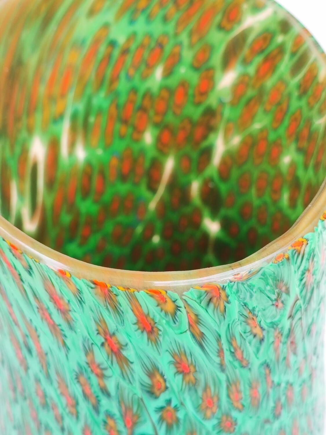 Vase en verre de Murano