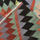 6x8 Geometric Handmade Wool Oushak Area Kilim Rug, 170x255Cm