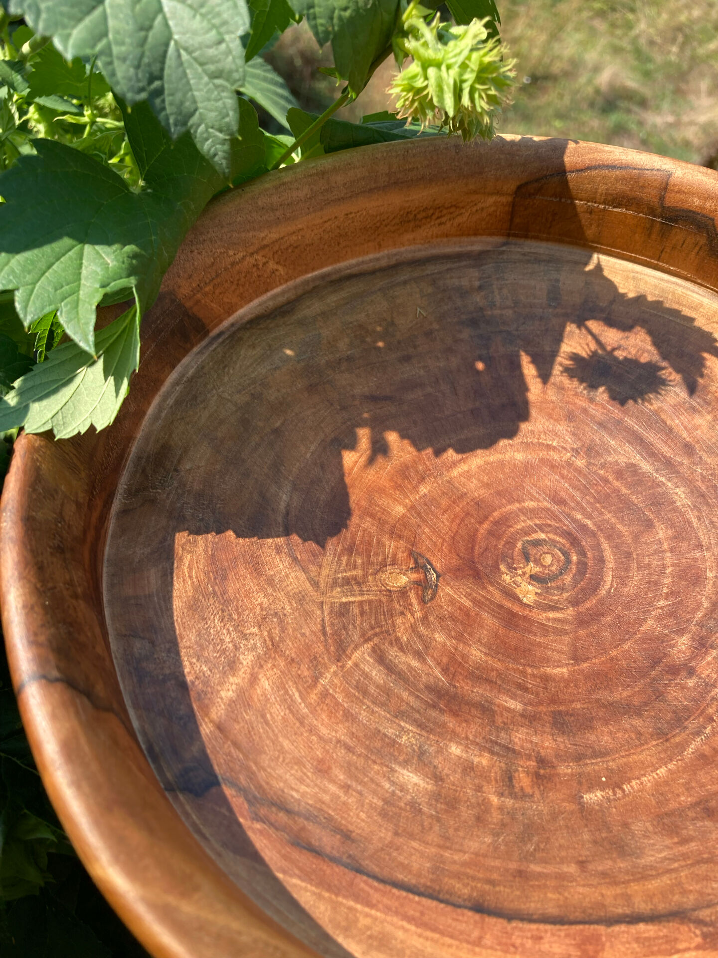 Bol en bois tourné artisanat Haut Marnais
