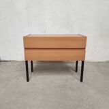 Pair of bedside feet metal, 1960