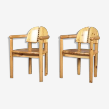 Chaises de salle à manger par Rainer Daumiller pour Scieries Hirtshals, années 1970, Set de 2